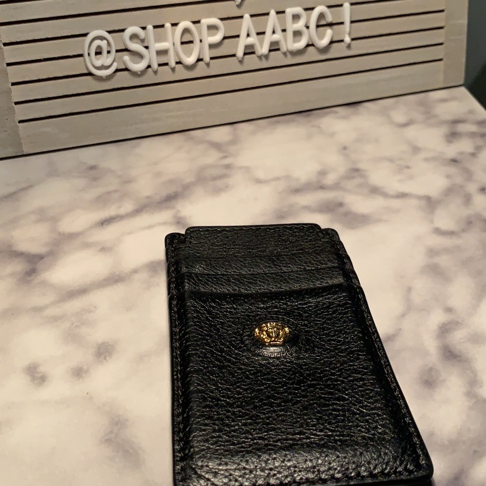 🛑SOLD ON INSTA 🛑Authentic Versace card holder